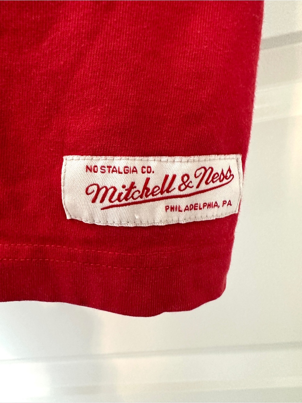 NFL Red Vintage Logo Crewneck Tee - Picture 4 of 7